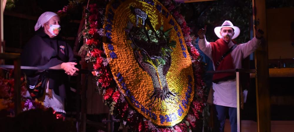 La Ruta de Silletas llevó flores, música y alegría por todo Medellín